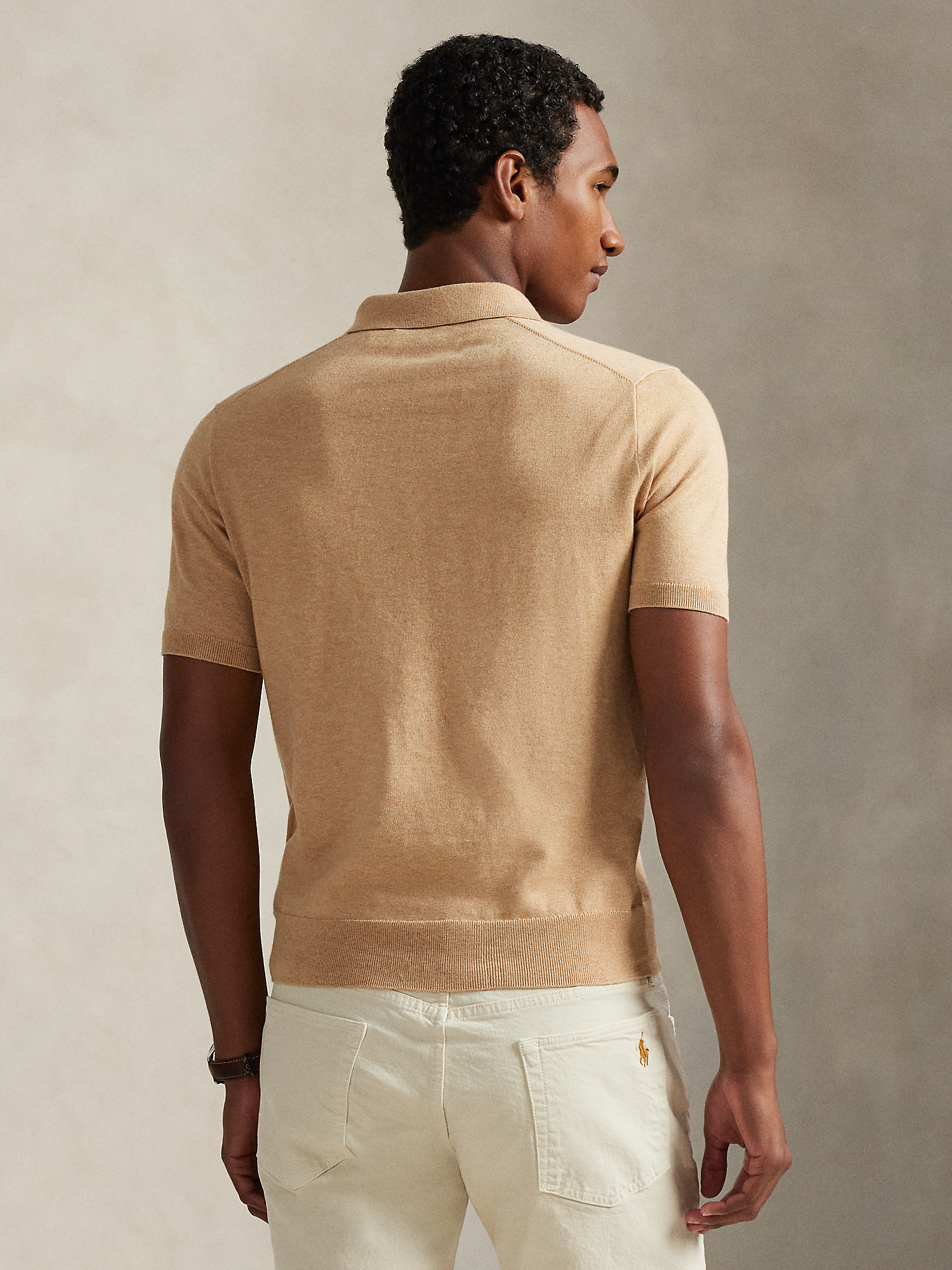 Camisa Polo Cotton Knit Polo Ralph Lauren