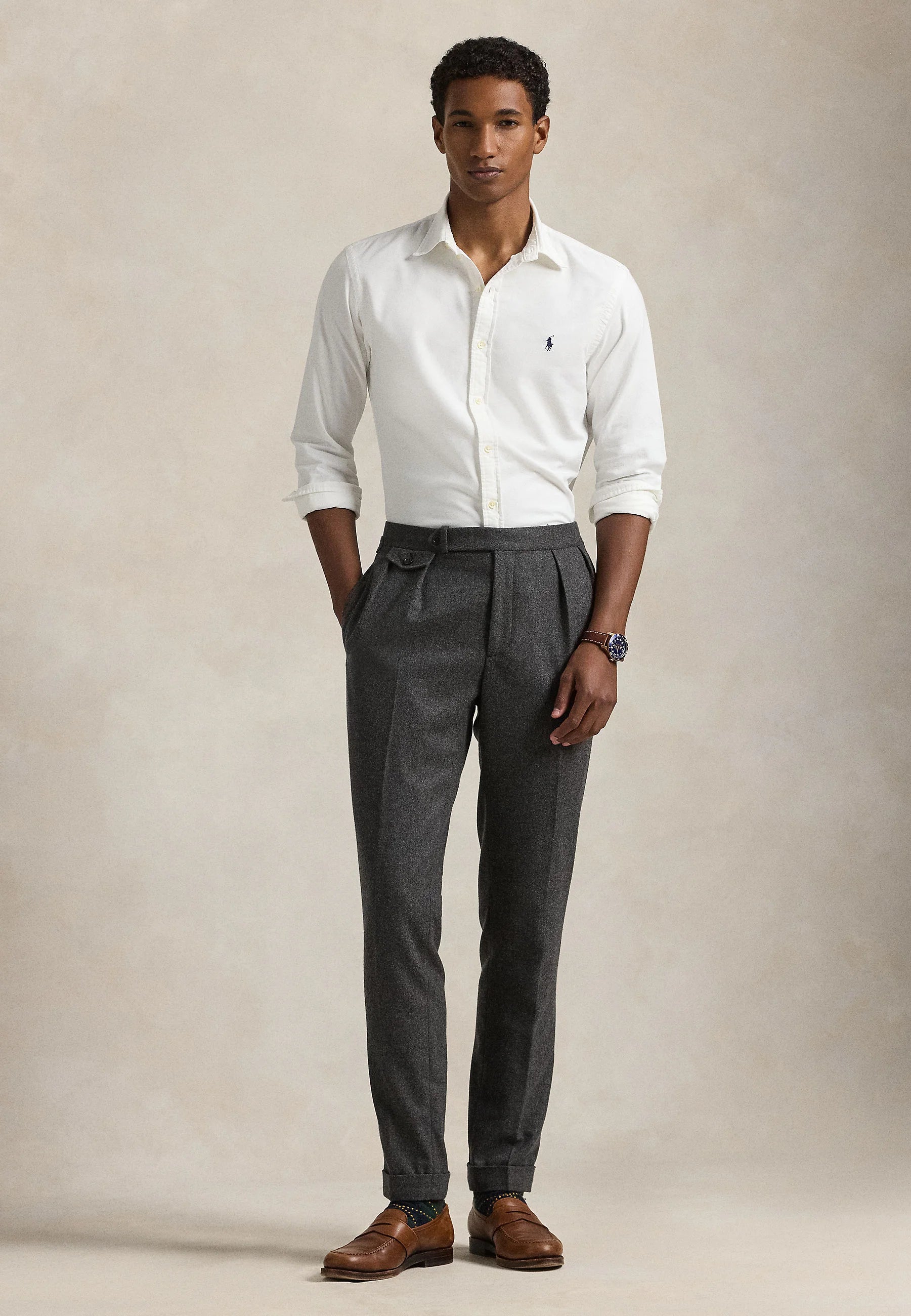Camisa Polo Ralph Lauren Oxford
