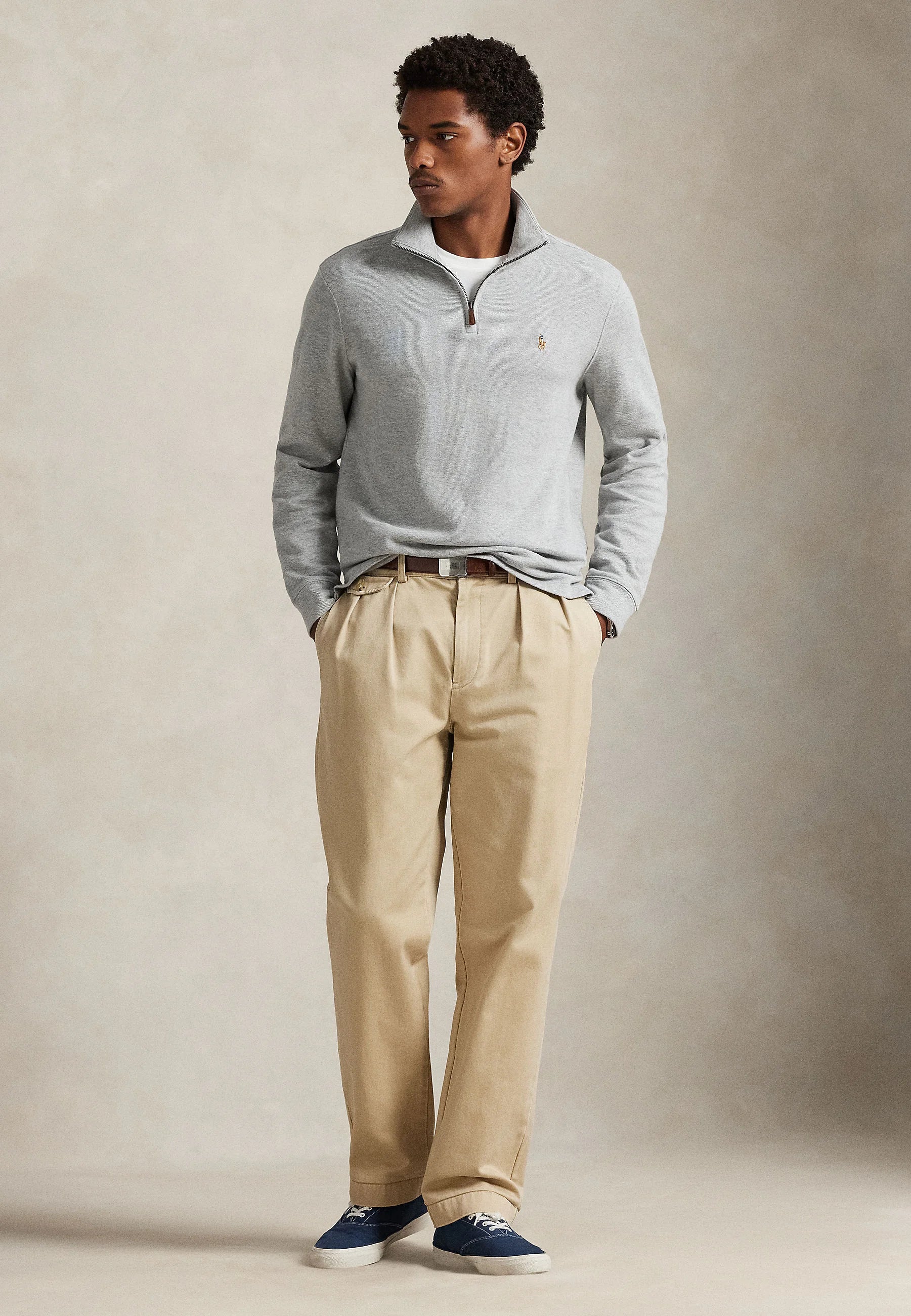 Sweater Quarter Zip Polo Ralph Lauren