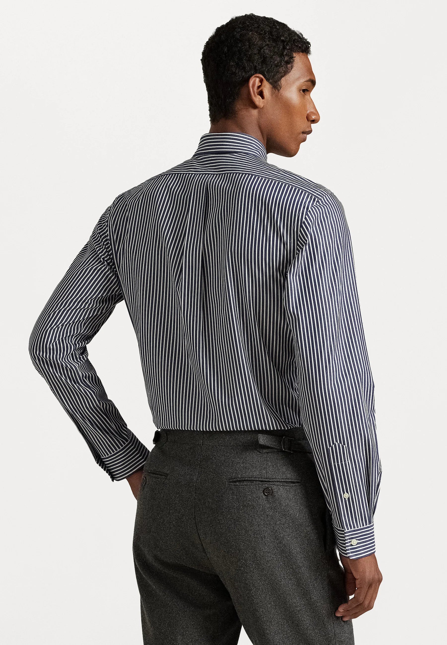 Camisa Polo Ralph Lauren Striped Oxford