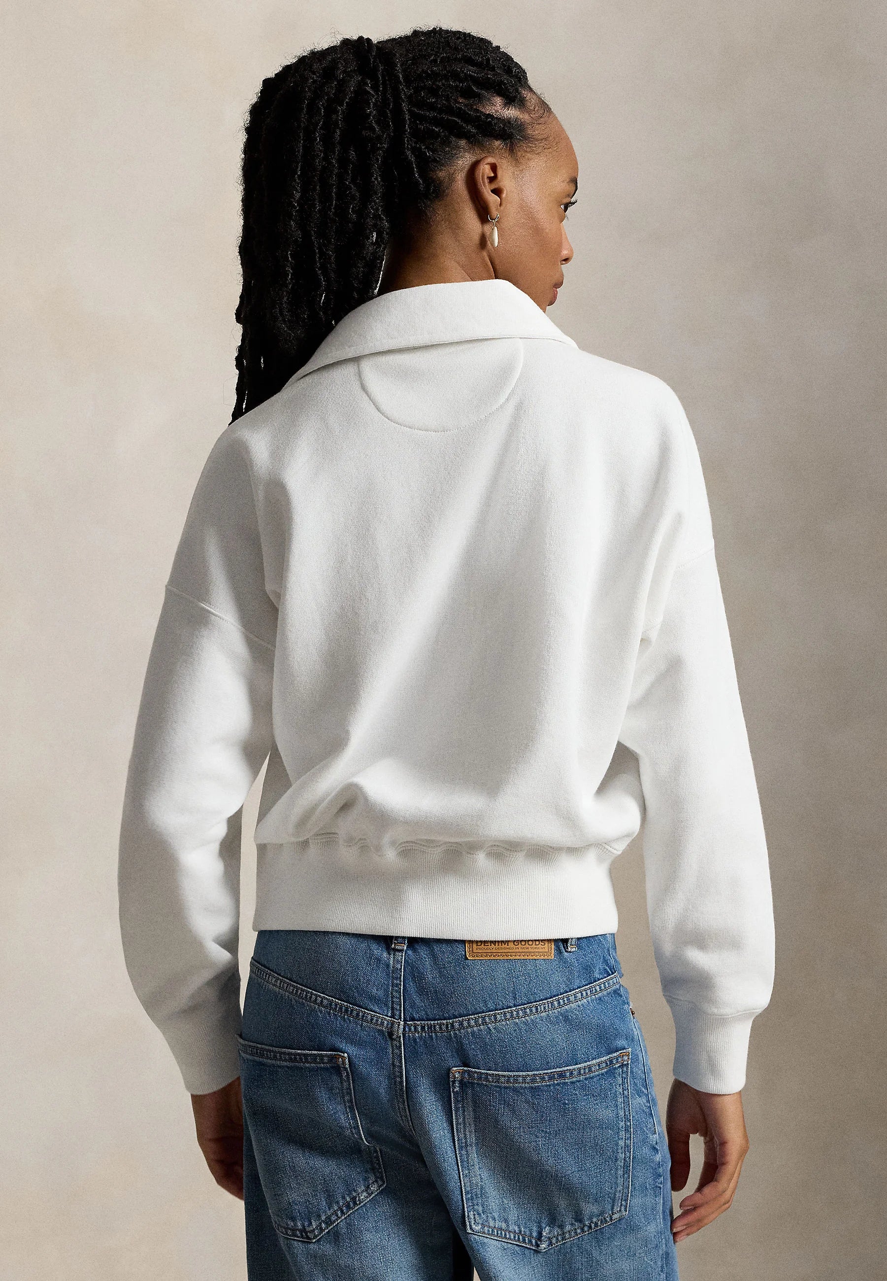 Sweater Quarter Zip Polo Ralph Lauren Mujer