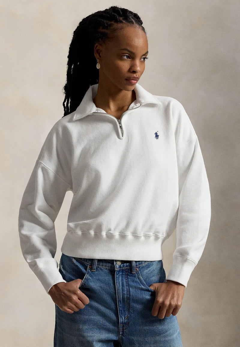 Sweater Quarter Zip Polo Ralph Lauren Mujer