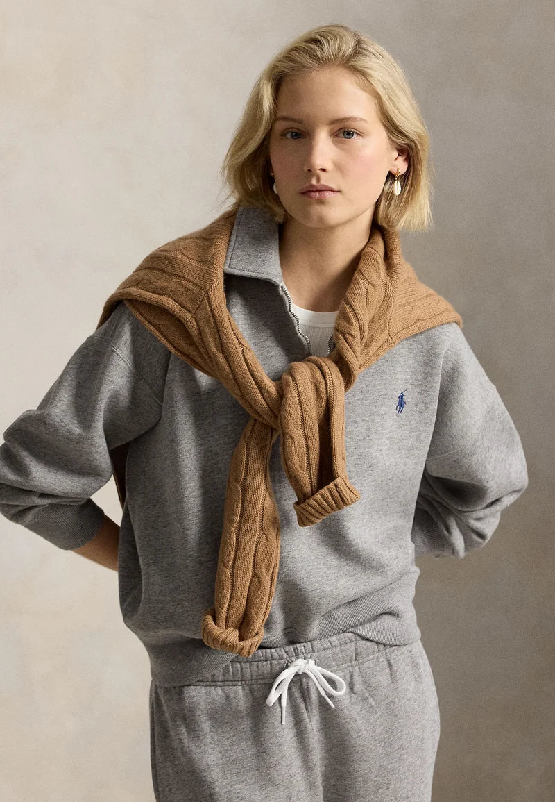 Sweater Quarter Zip Polo Ralph Lauren Mujer