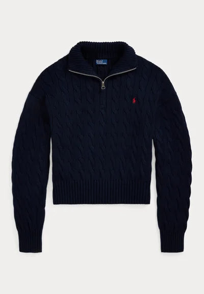 Sweater Trenzado Quarter Zip