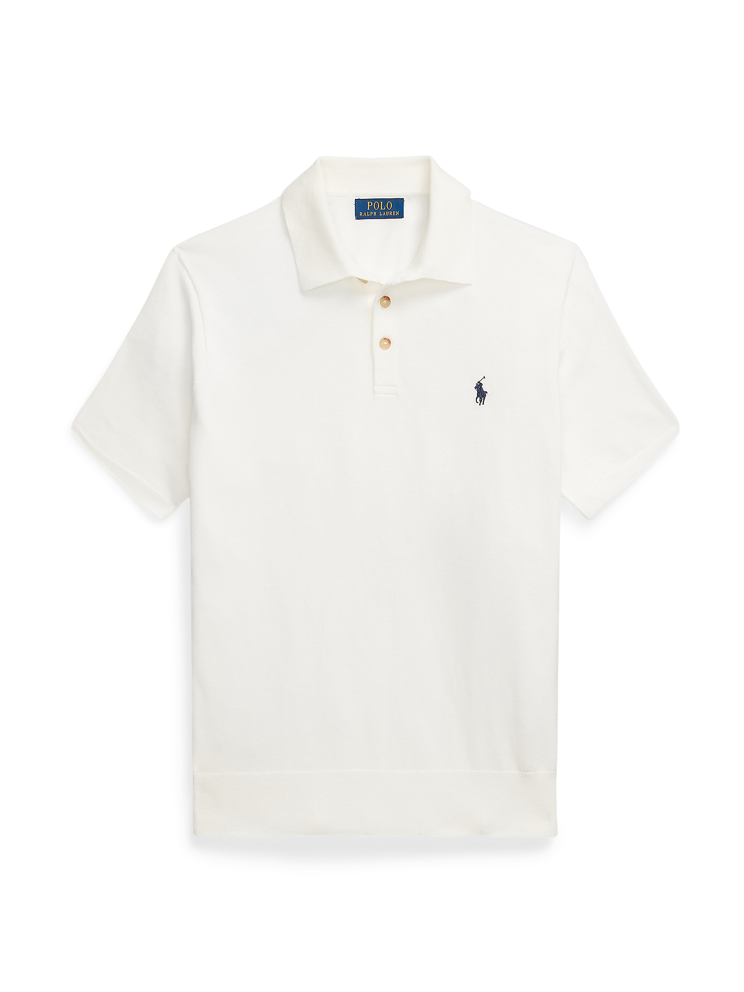 Camisa Polo Cotton Knit Polo Ralph Lauren