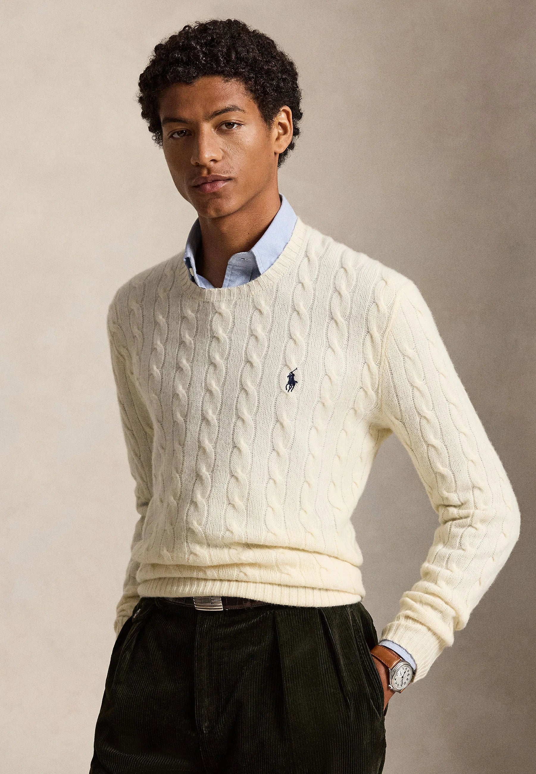 Sweater Trenzado Polo Ralph Lauren