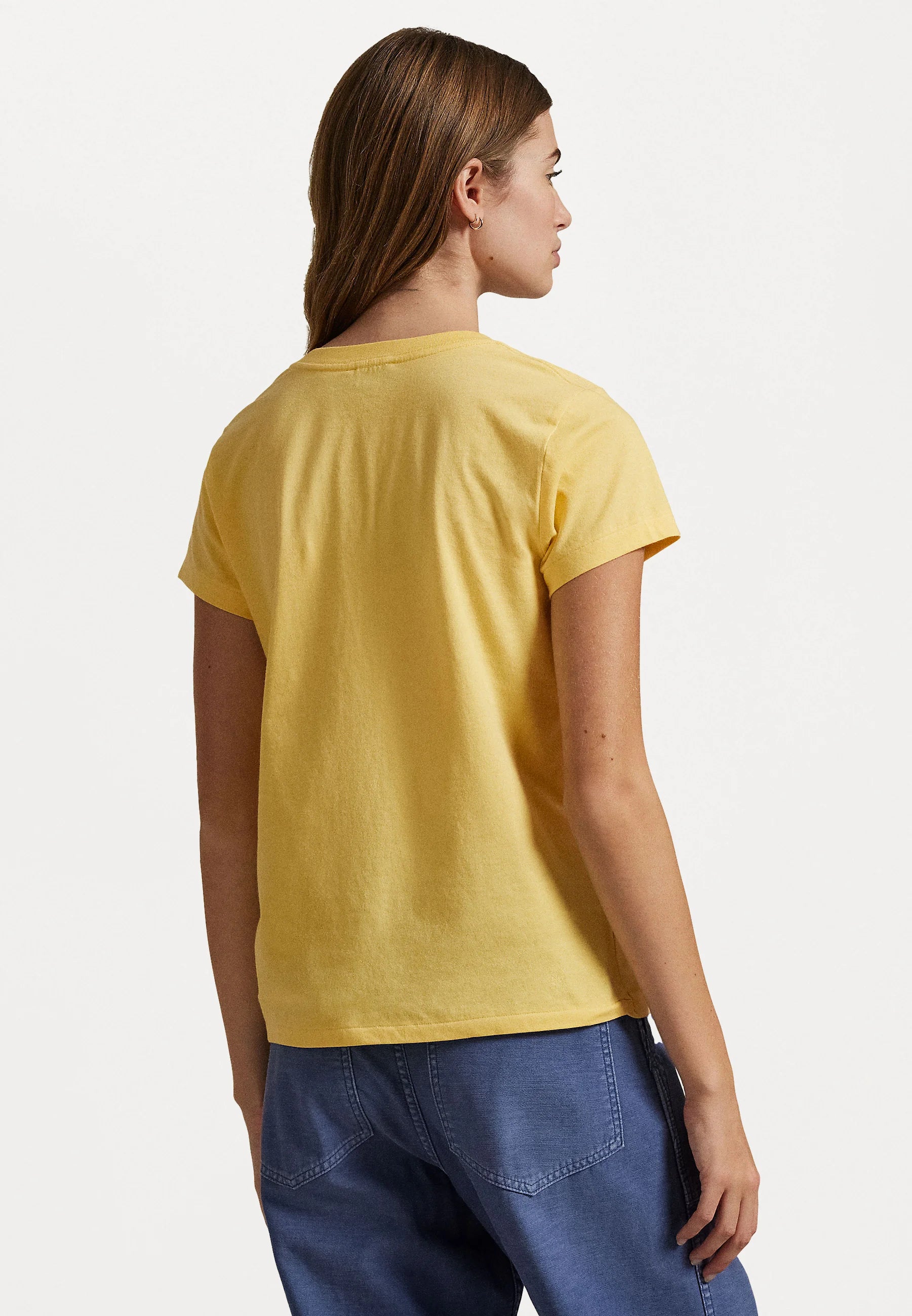 Remera Polo Ralph Lauren Cuello V Mujer