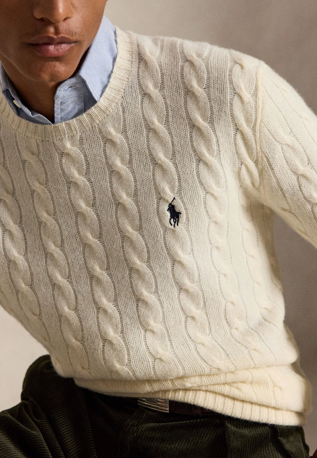 Sweater Trenzado Polo Ralph Lauren
