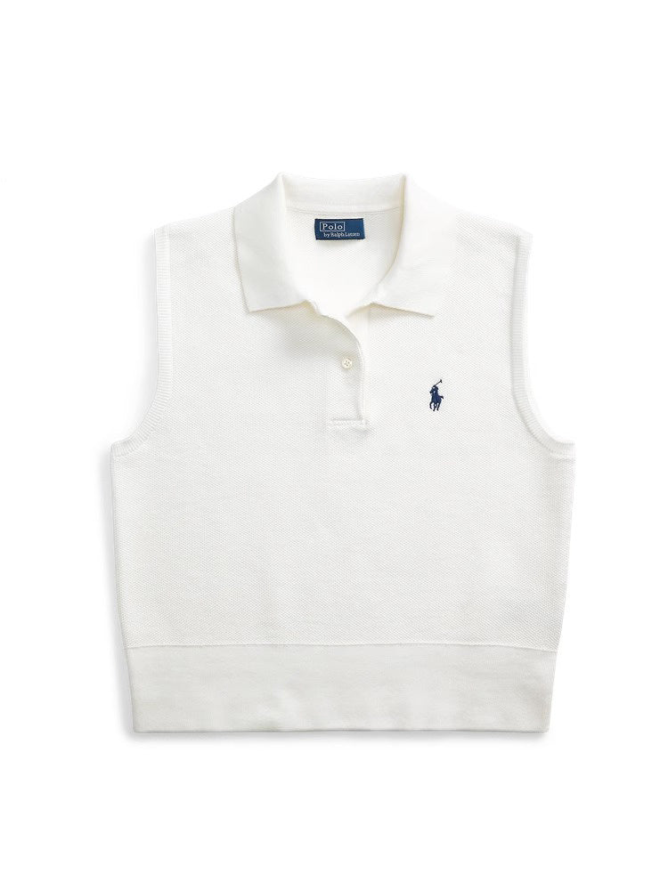 Jersey Polo Ralph Lauren tipo polo de algodón sin mangas