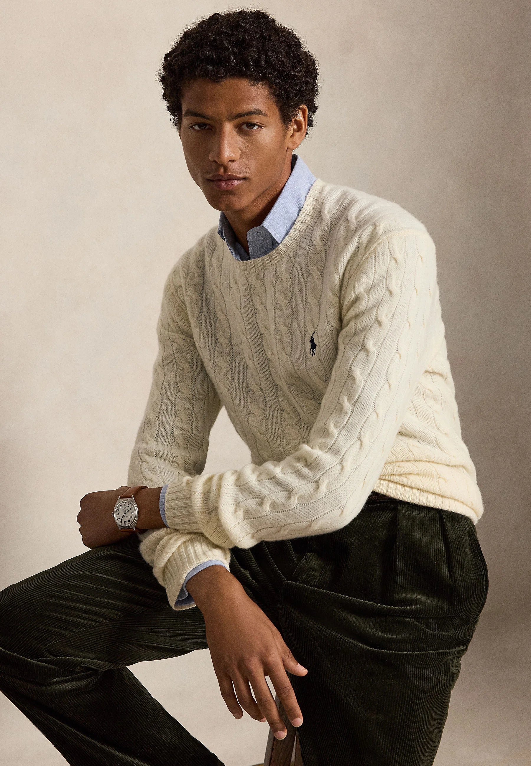Sweater Trenzado Polo Ralph Lauren