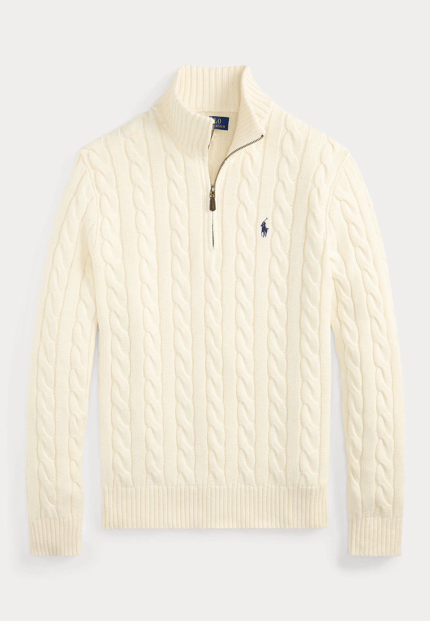 Sweater Trenzado Hombre Quarter Zip