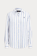 Camisa Polo Ralph Lauren Striped Classic Lino