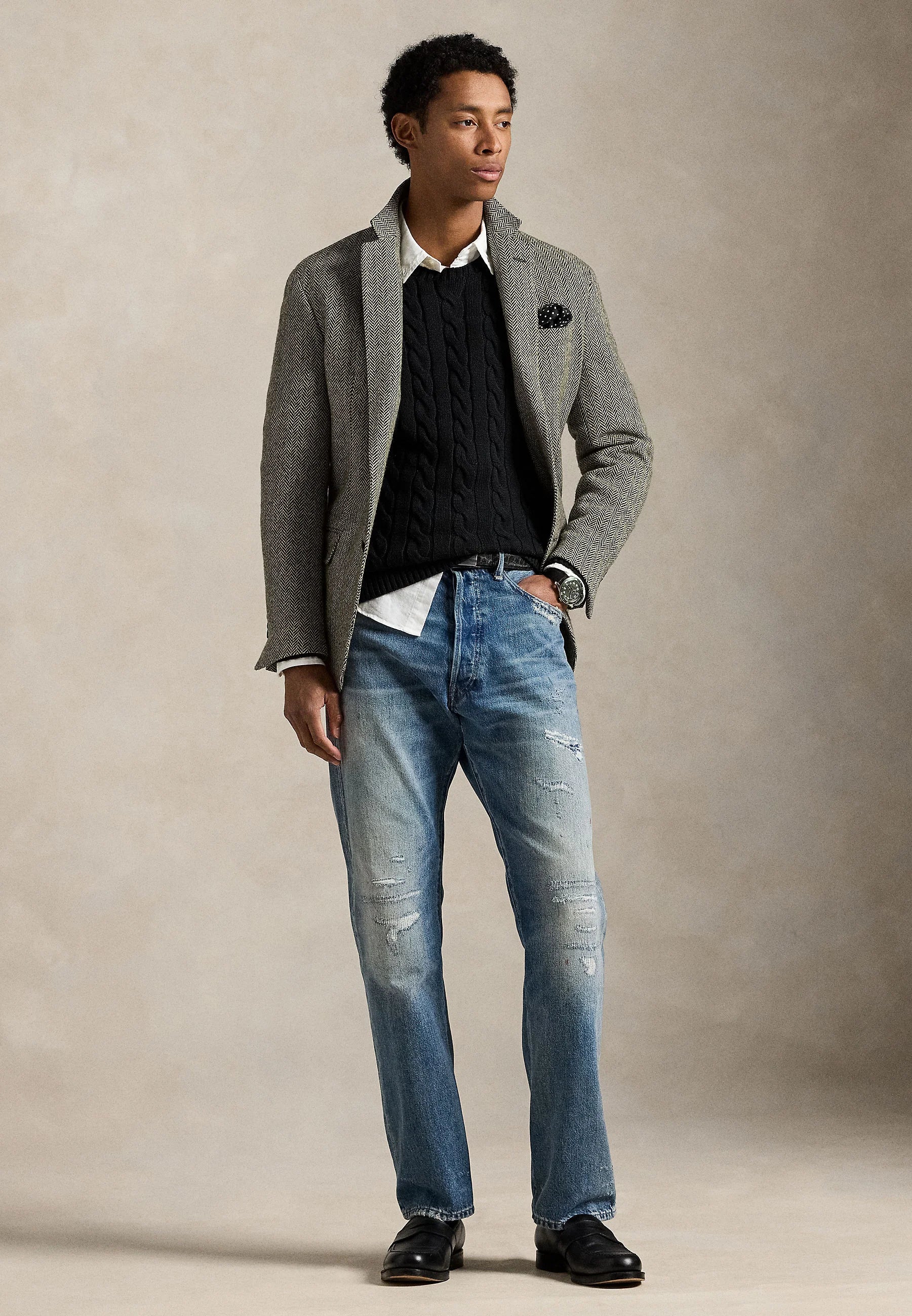 Sweater Trenzado Polo Ralph Lauren