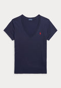 Remera Polo Ralph Lauren Cuello V Mujer