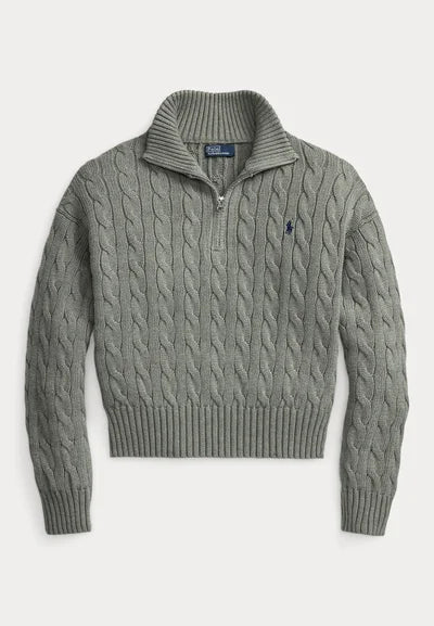 Sweater Trenzado Quarter Zip