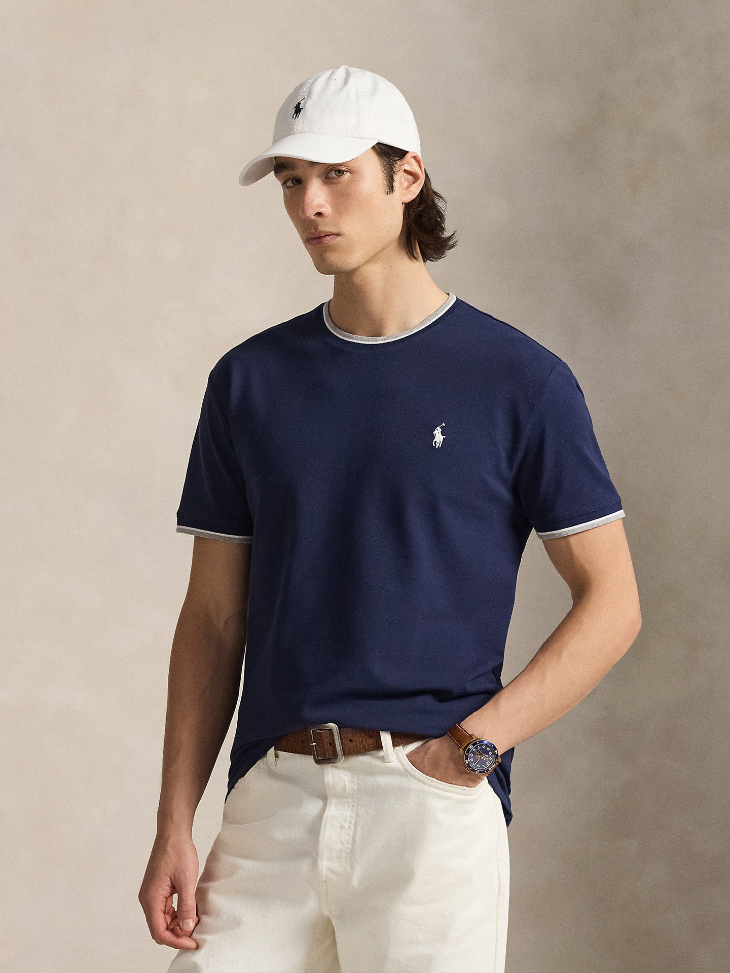 Camiseta Polo Ralph Lauren Classic Fit Stretch Mesh