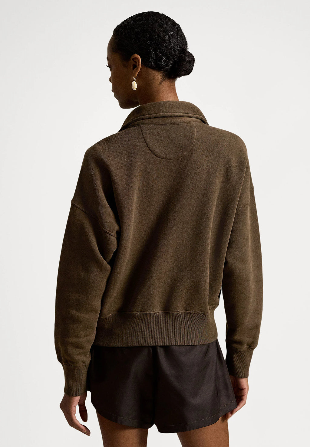 Sweater Quarter Zip Polo Ralph Lauren Mujer