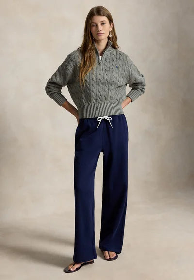 Sweater Trenzado Quarter Zip