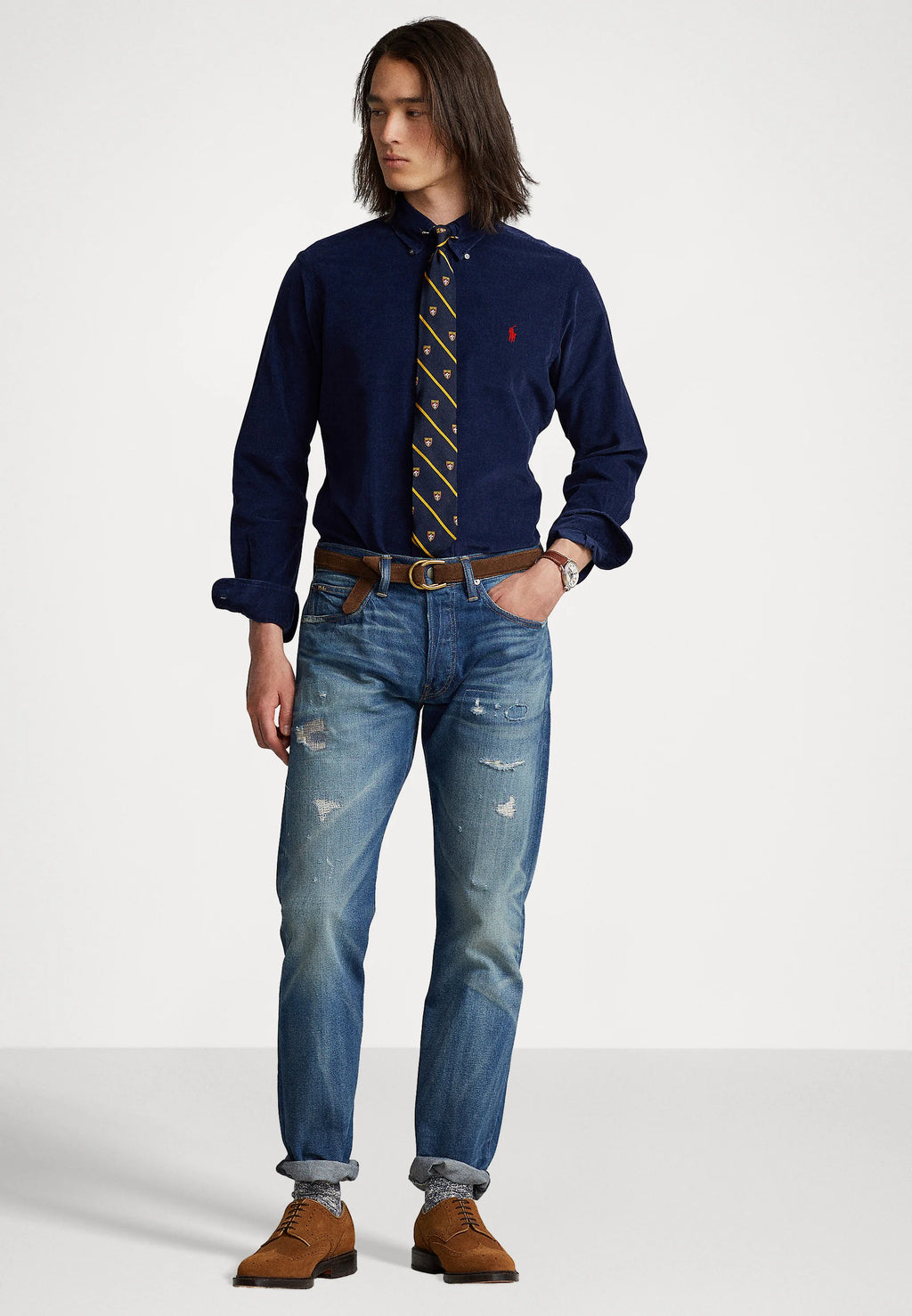 Camisa de Pana Hombre Ralph Lauren