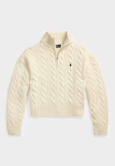 Sweater Trenzado Quarter Zip