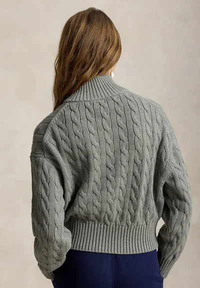 Sweater Trenzado Quarter Zip
