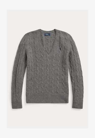 Sweater Polo Ralph Lauren Cable Knit V-Neck