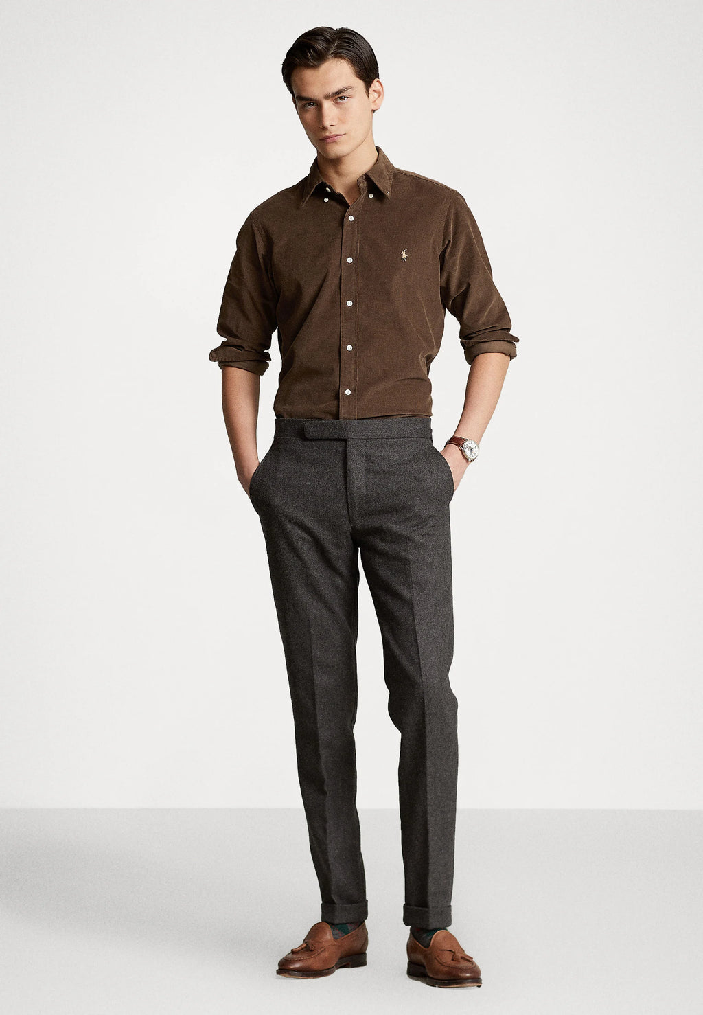 Camisa de Pana Hombre Ralph Lauren