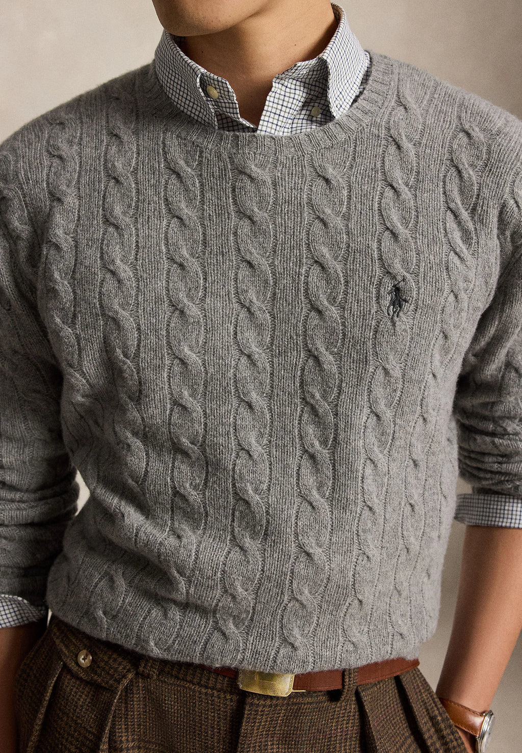 Sweater Trenzado Polo Ralph Lauren