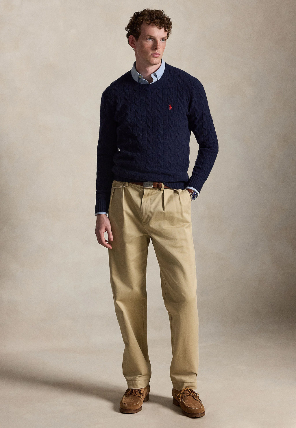 Sweater Trenzado Polo Ralph Lauren