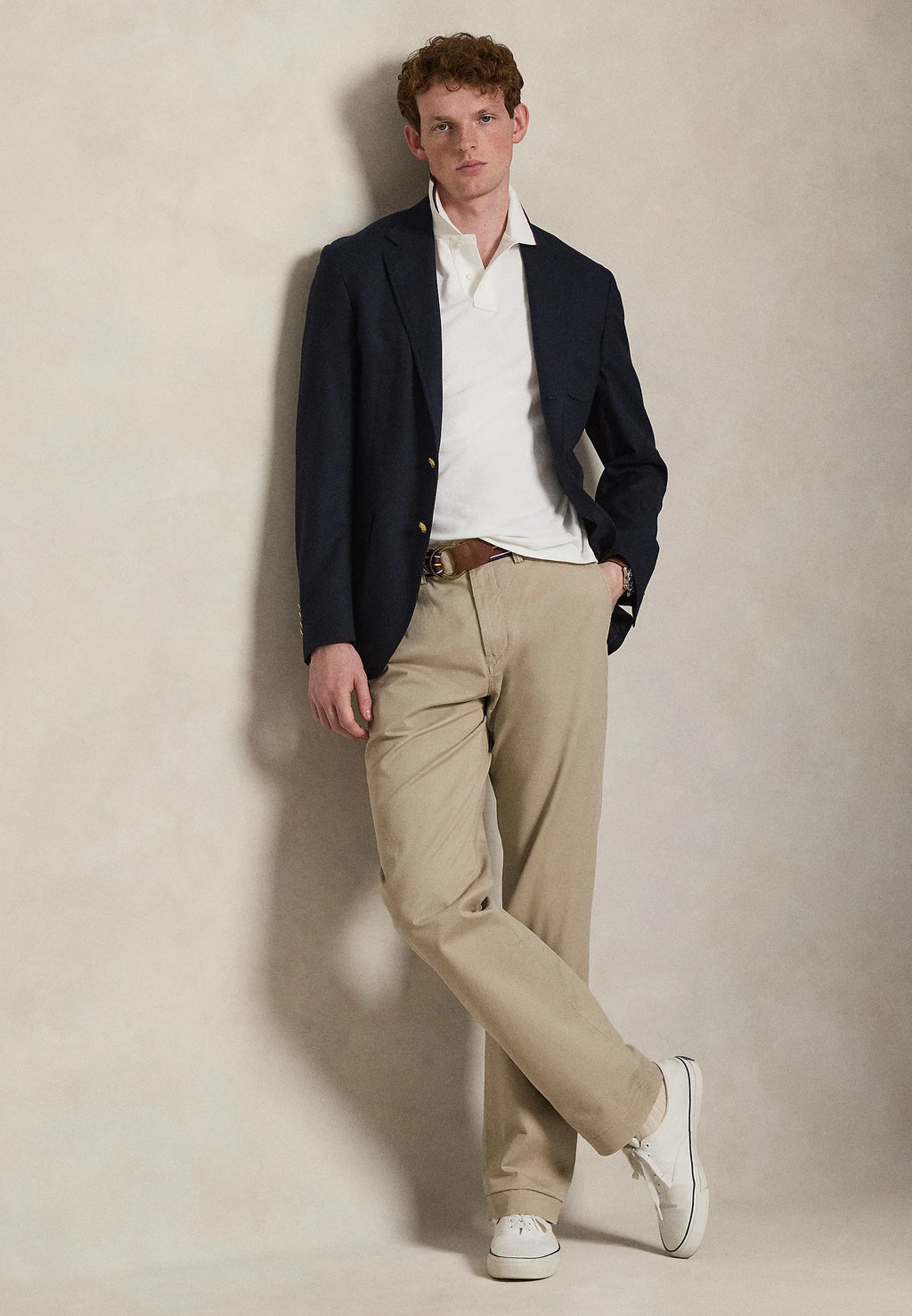 Camisa Polo Ralph Lauren Custom Slim Fit Tipped Mesh