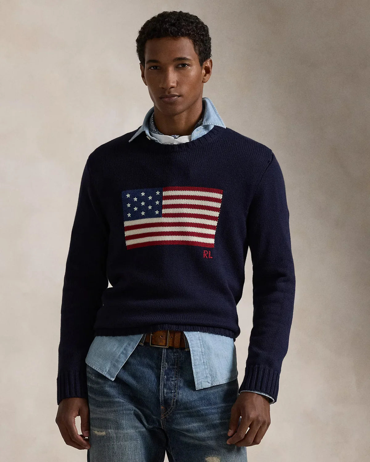 Sweater Polo Ralph Lauren Flag Knit