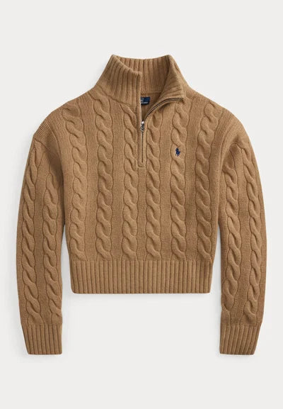 Sweater Trenzado Quarter Zip