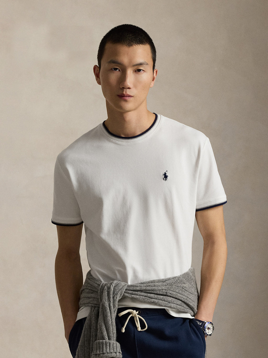 Camiseta Polo Ralph Lauren Classic Fit Stretch Mesh