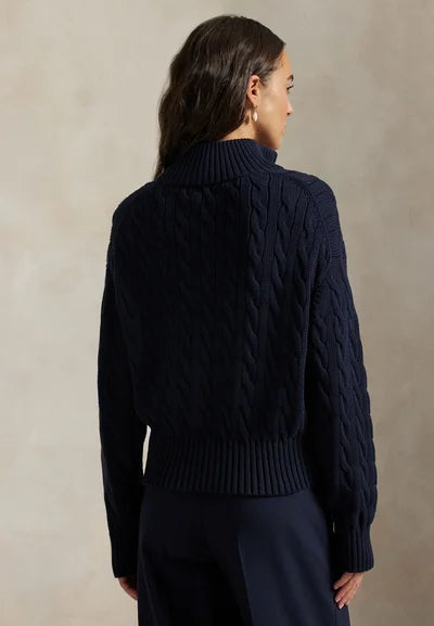 Sweater Trenzado Quarter Zip