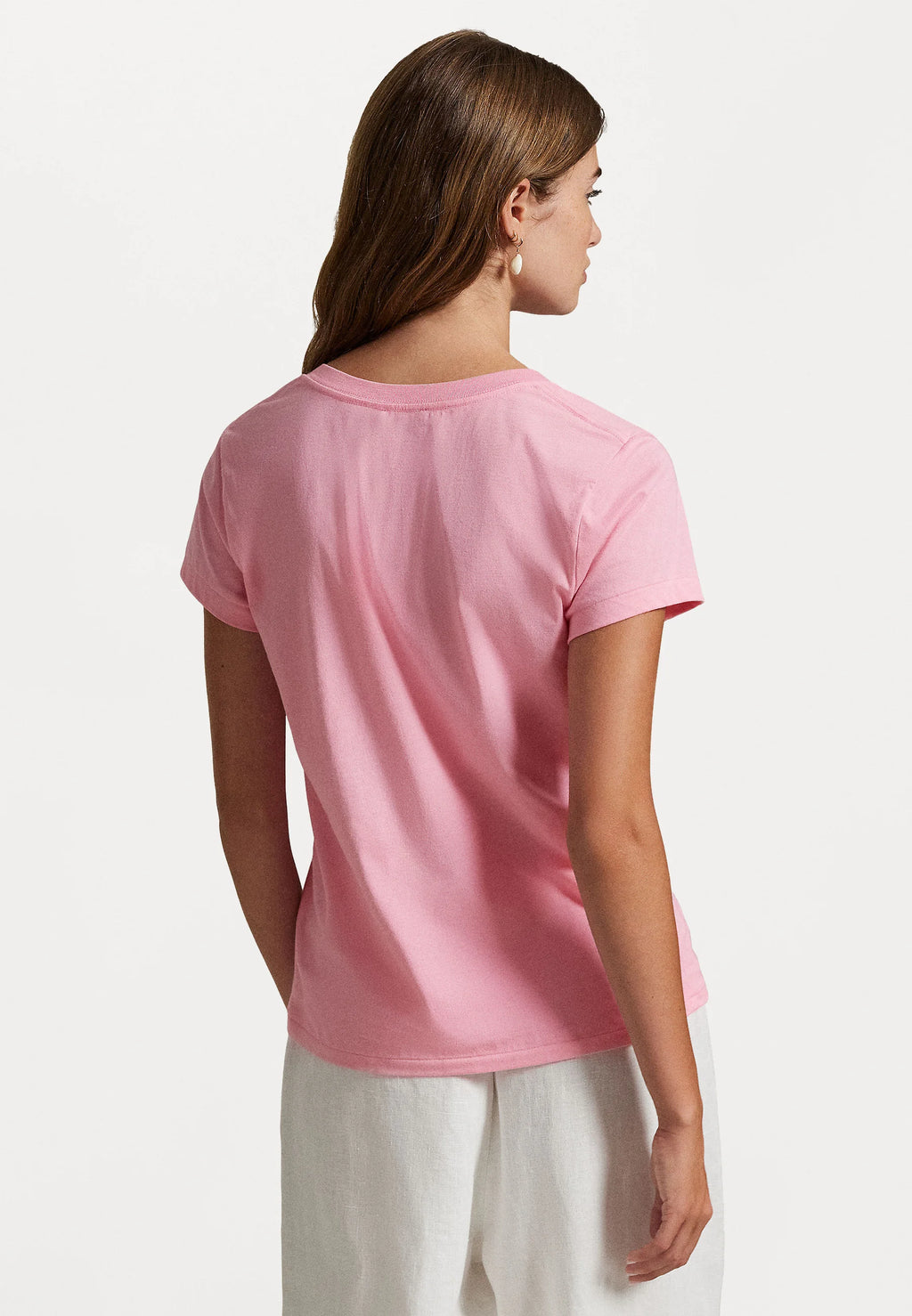 Remera Polo Ralph Lauren Cuello V Mujer