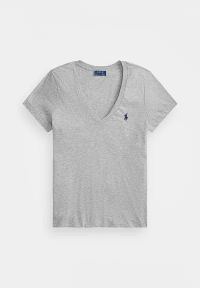 Remera Polo Ralph Lauren Cuello V Mujer