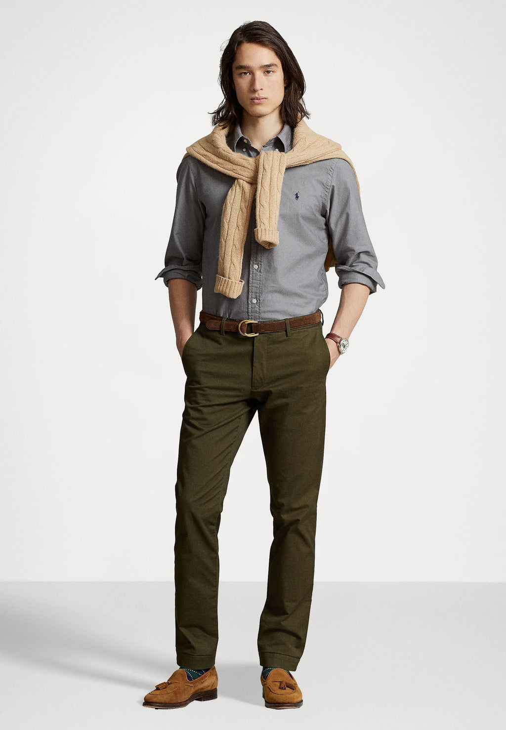 Camisa Polo Ralph Lauren Oxford