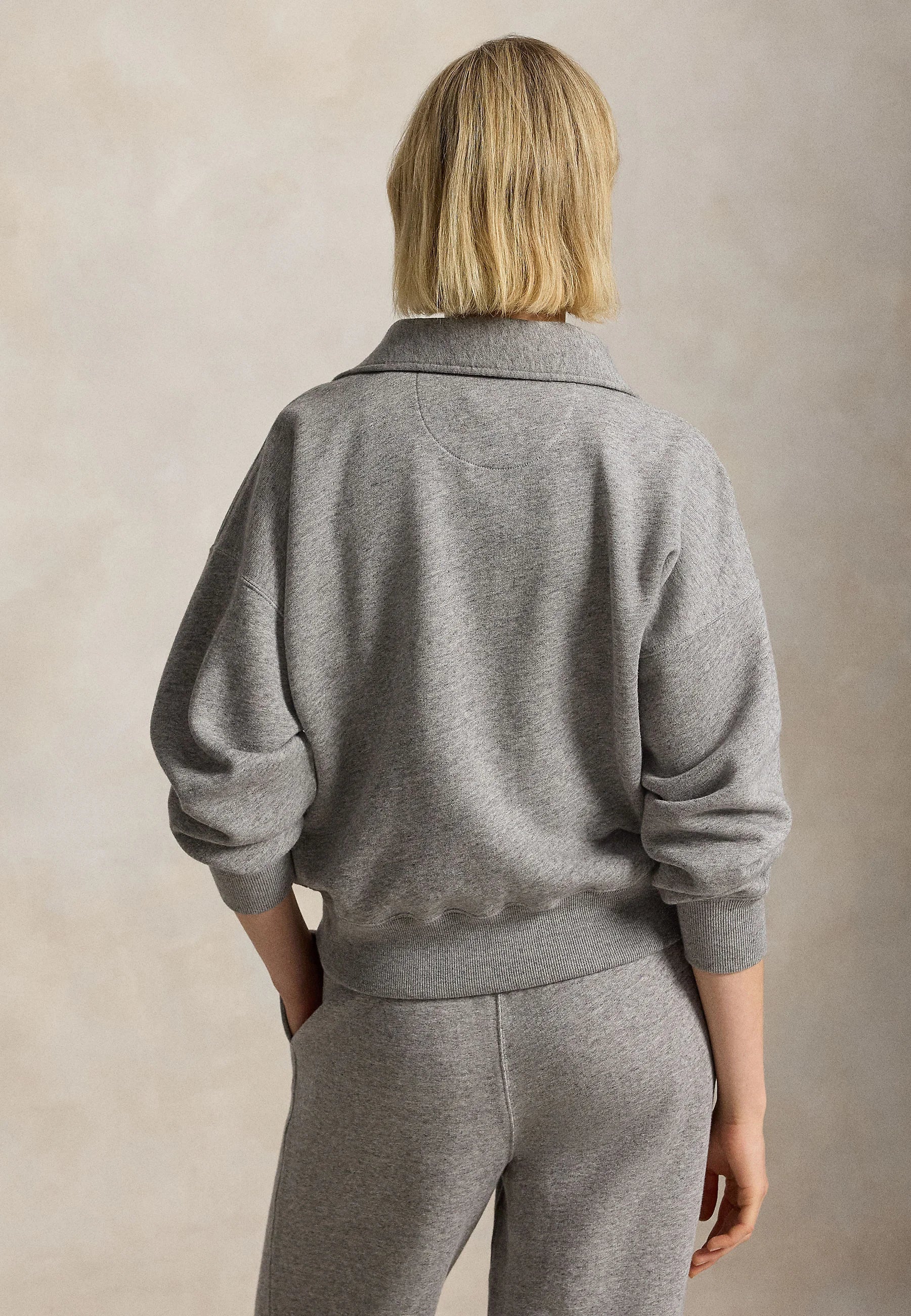 Sweater Quarter Zip Polo Ralph Lauren Mujer