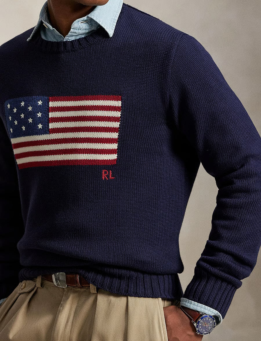 Sweater Polo Ralph Lauren Flag Knit