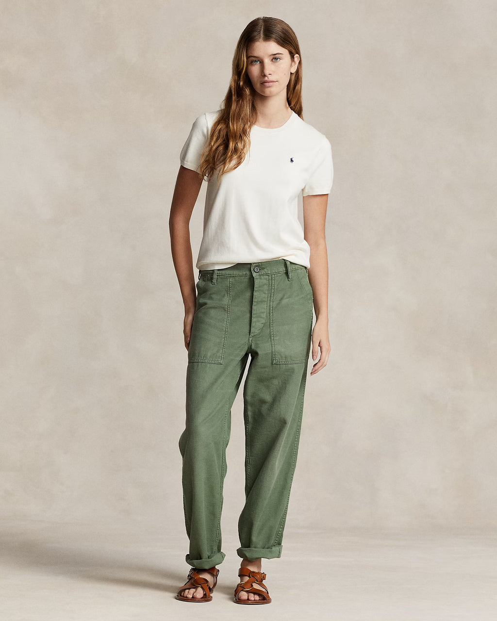 Remera Polo Ralph Lauren Classic Mujer