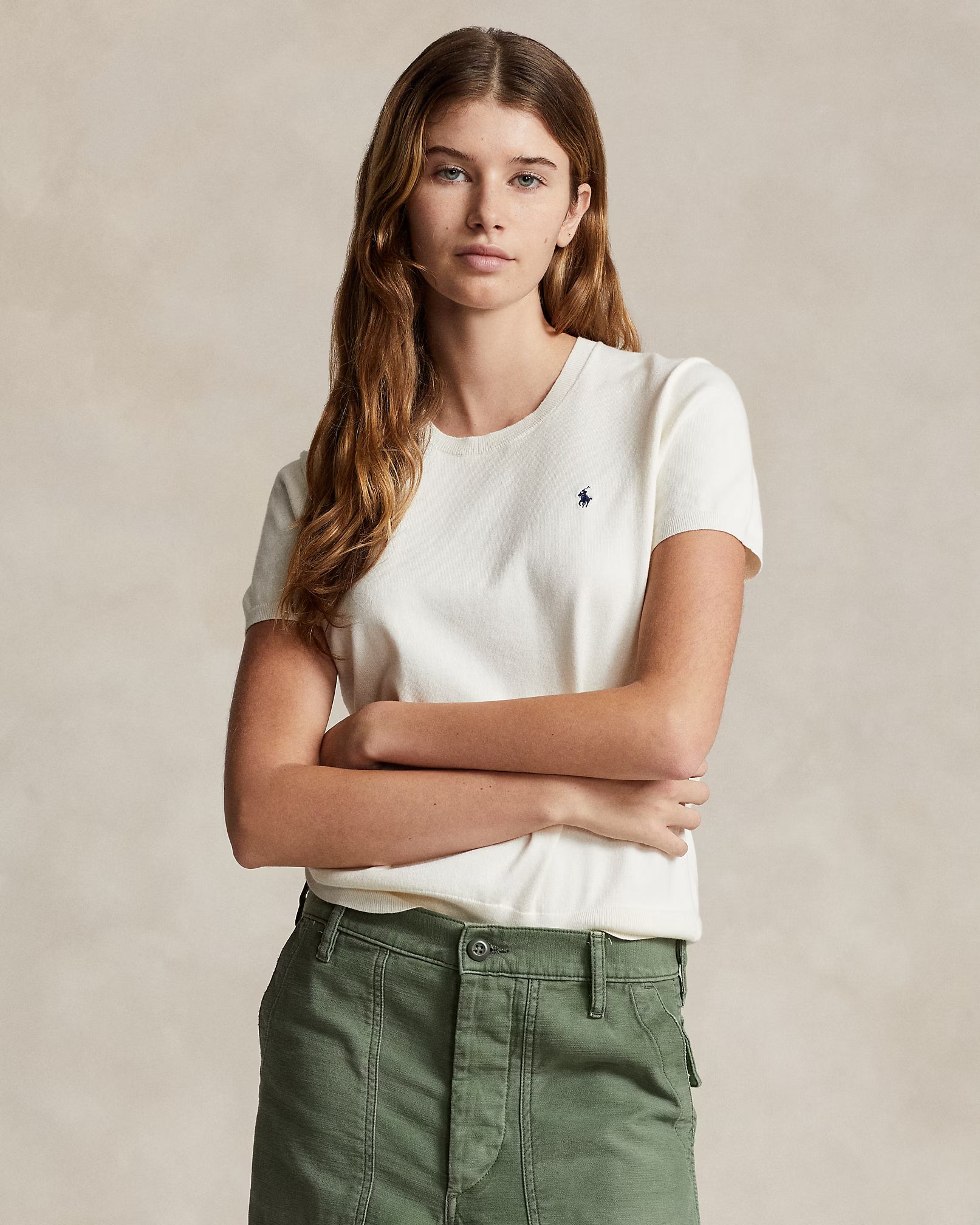 Remera Polo Ralph Lauren Classic Mujer