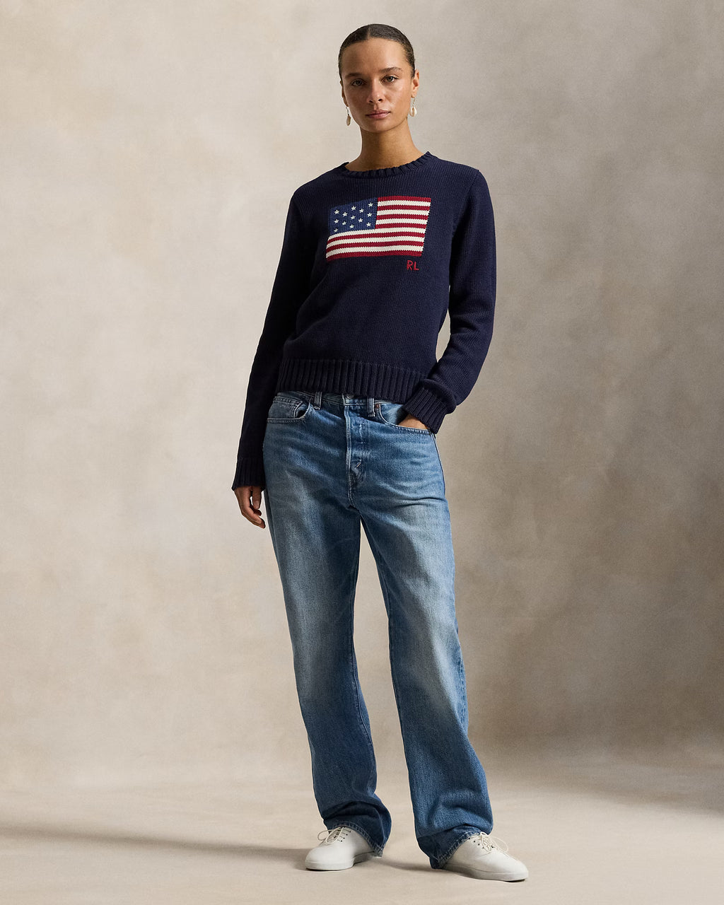 Sweater Polo Ralph Lauren Flag Knit