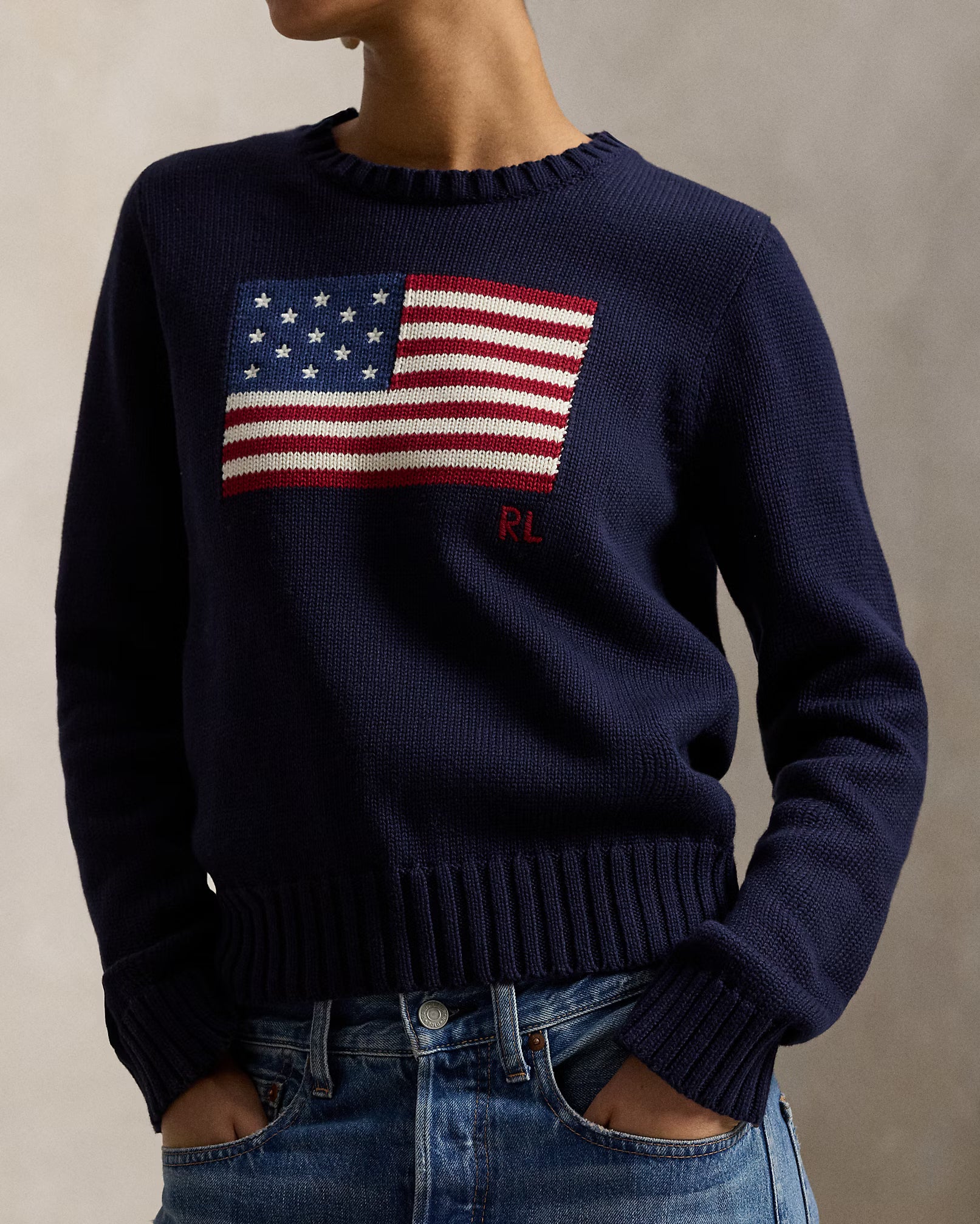 Sweater Polo Ralph Lauren Flag Knit