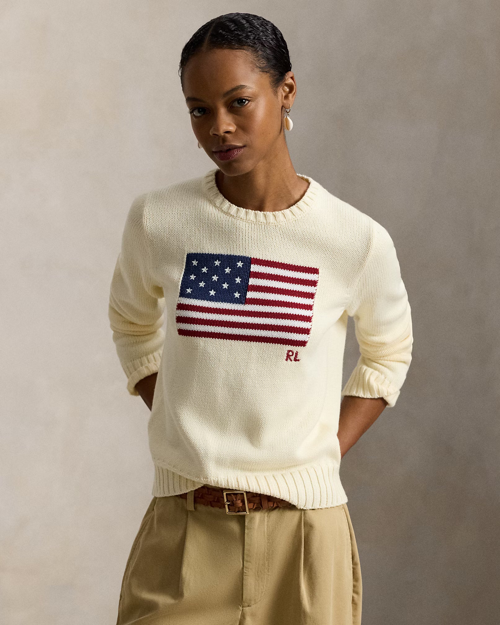 Sweater Polo Ralph Lauren Flag Knit