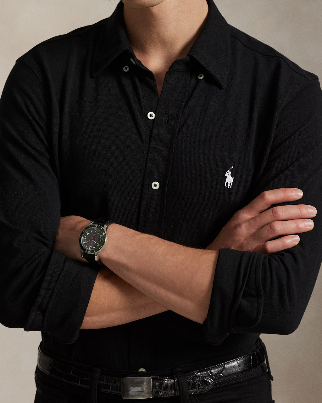 Camisa Polo Ralph Lauren Lino