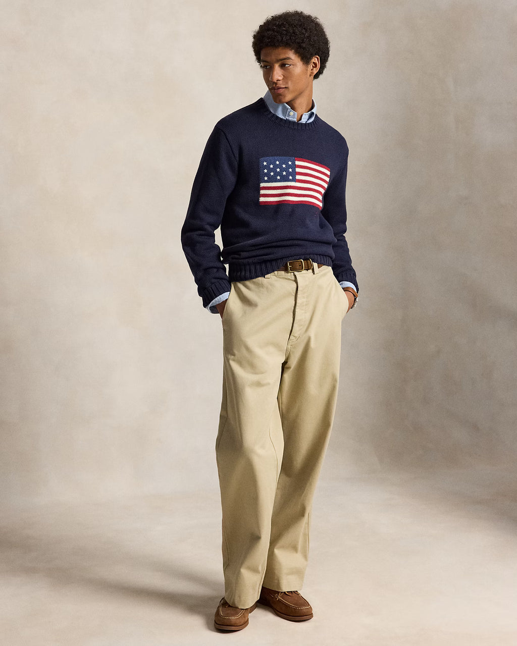 Sweater Polo Ralph Lauren Flag Knit