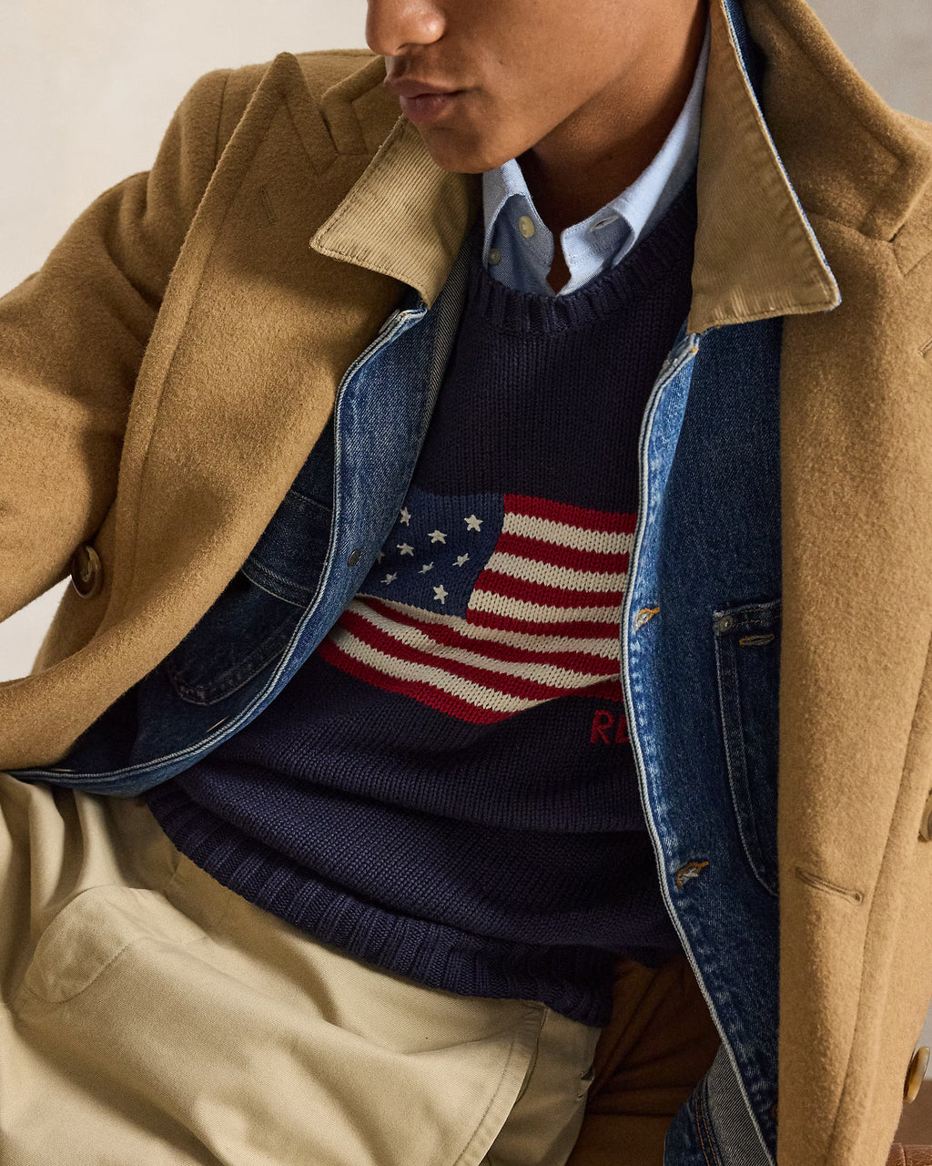 Sweater Polo Ralph Lauren Flag Knit