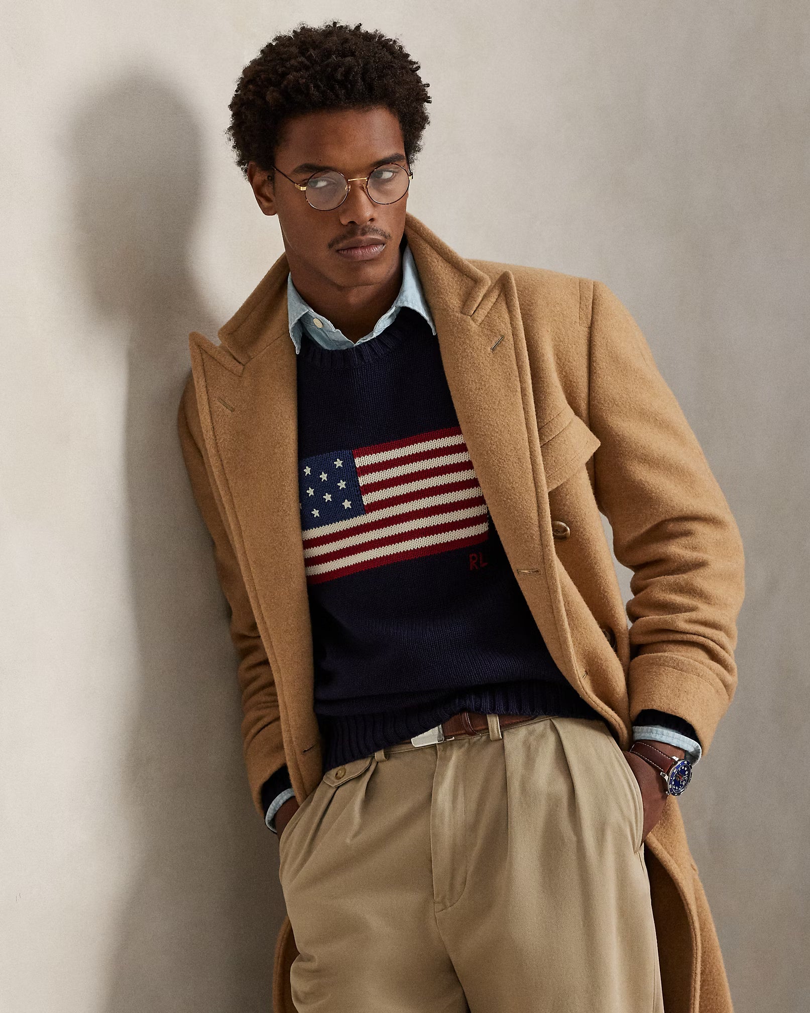 Sweater Polo Ralph Lauren Flag Knit