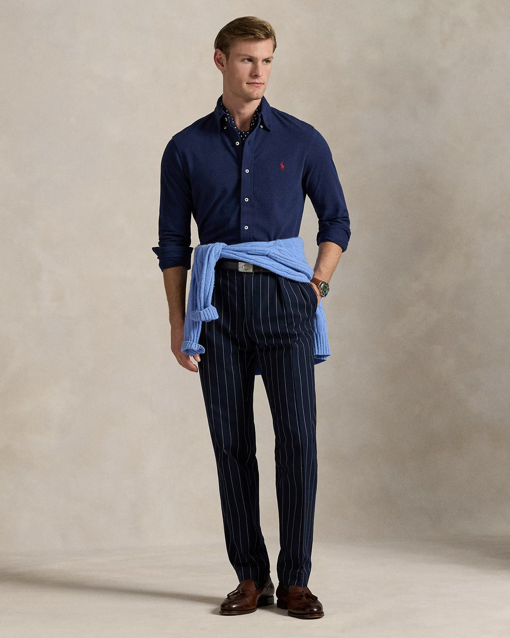Camisa Polo Ralph Lauren Lino