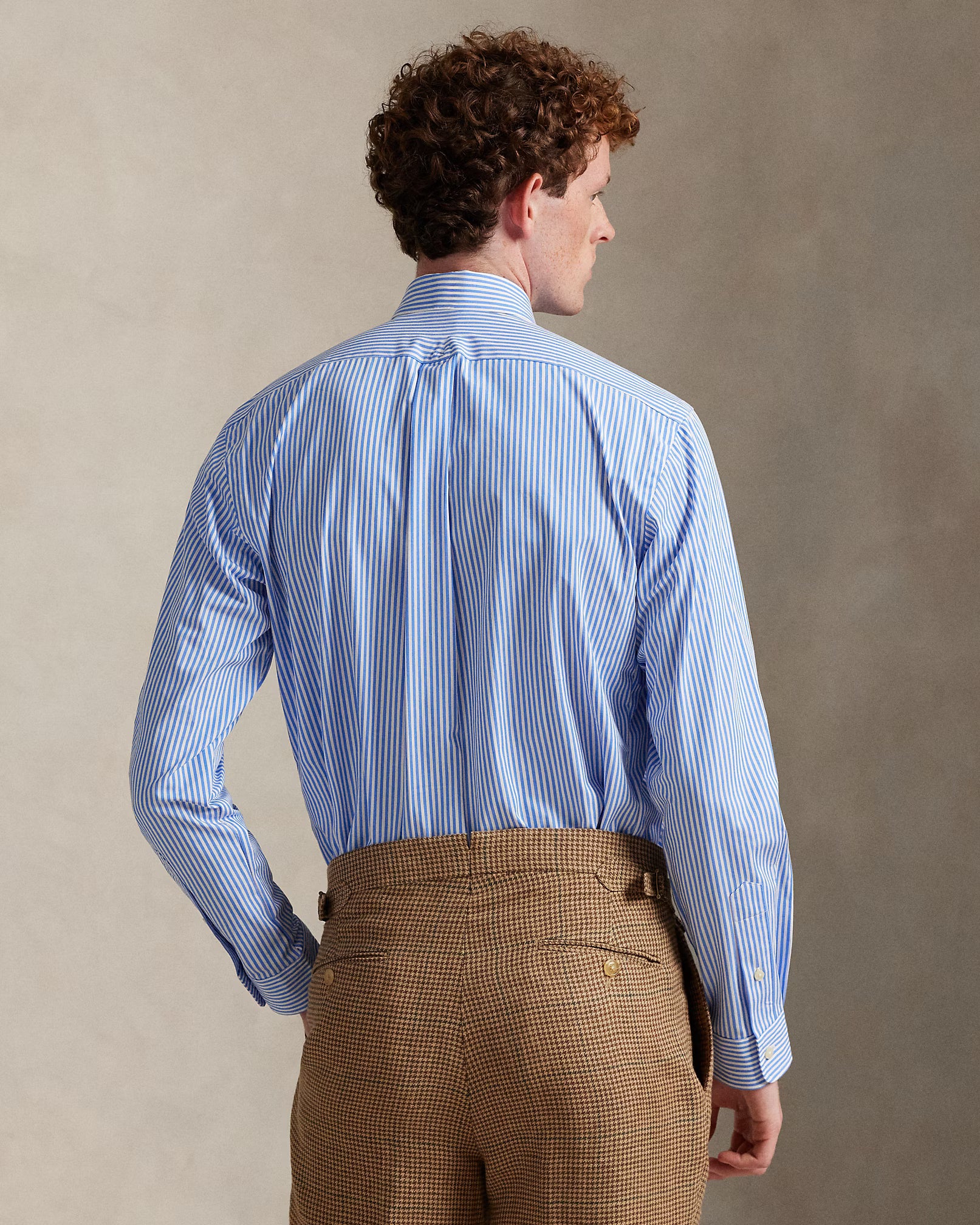 Camisa Polo Ralph Lauren Striped Oxford